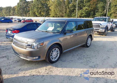 2014 Ford Flex Sel из США, поврежденный, VIN 2FMGK5C81EBD24700